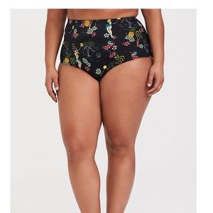 Torrid Hula Girl High Waist Bottom, Size 1 (14-16)